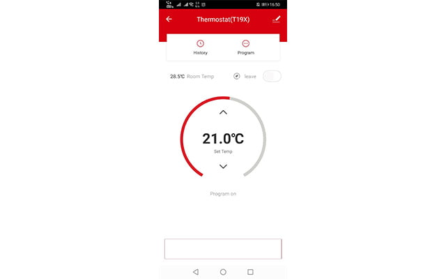 DG19 Wi-Fi aplicație mobilă