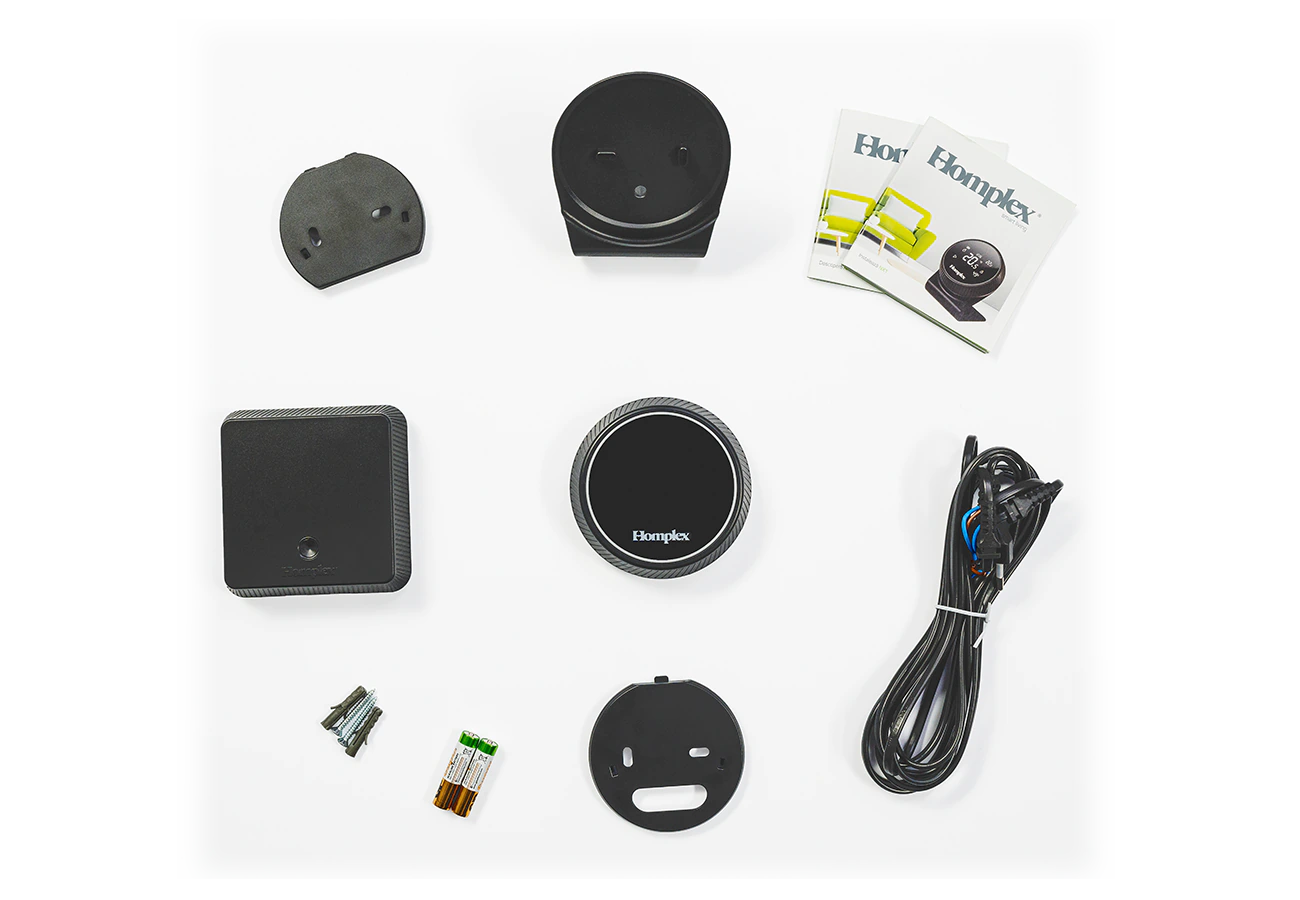 Termostat Homplex NX1 black edition cu accesorii cutie