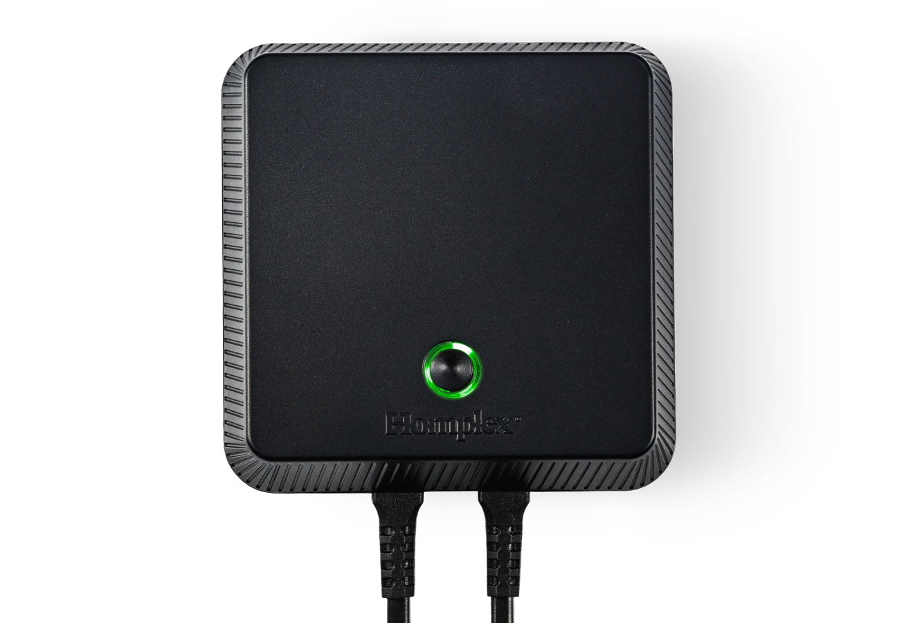 Receptor pentru Homplex NX1 black edition vedere frontala