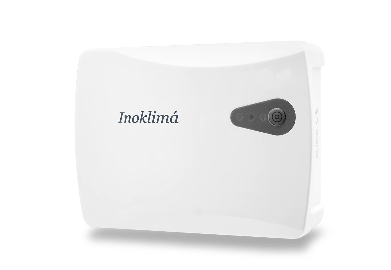 Receptor termostat ambiental neprogramabil Inoklima EVO X RF lateral