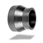 Short spigot reducer concentric