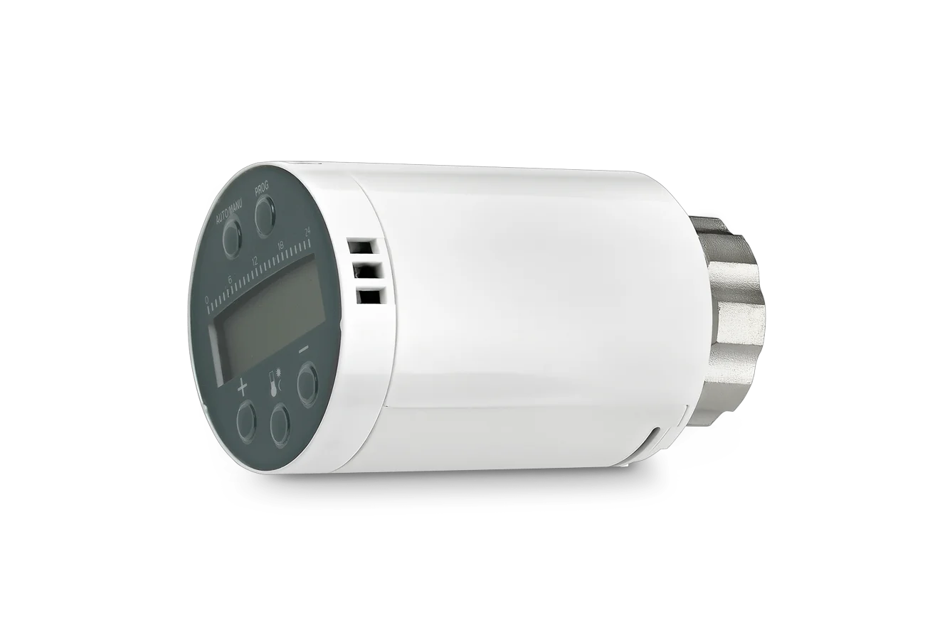 Robinet termostatic DG801 orientare lateral cu vedere spre afisaj