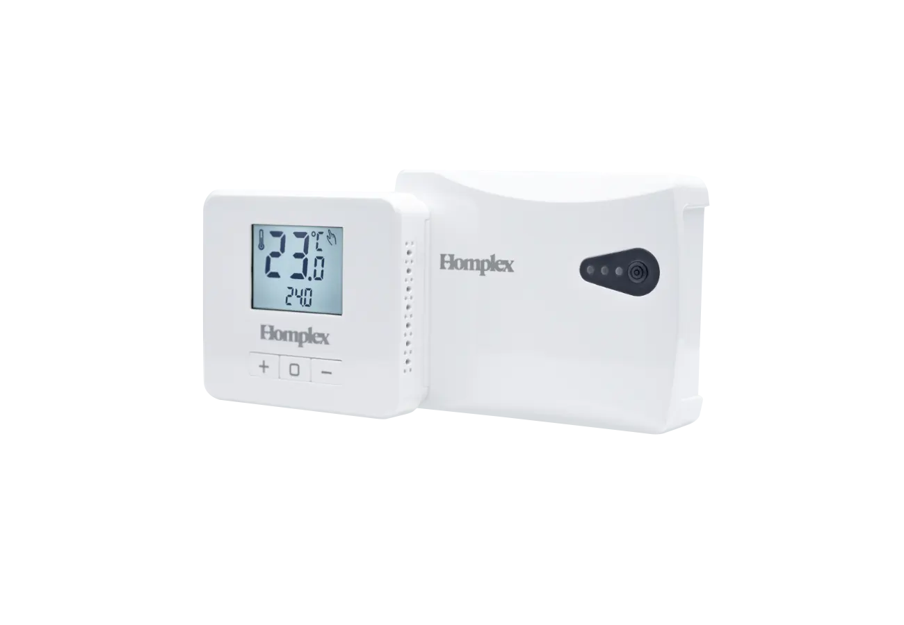 Termostat ambiental neprogramabil Homplex EVO X RF grup dreapta 30