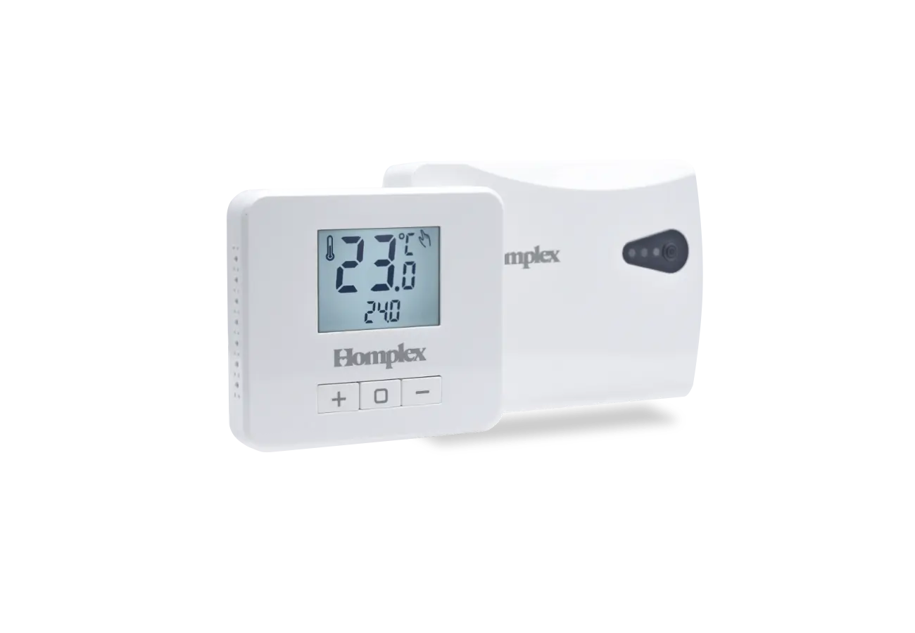 Termostat ambiental neprogramabil Homplex EVO X RF grup stanga 30