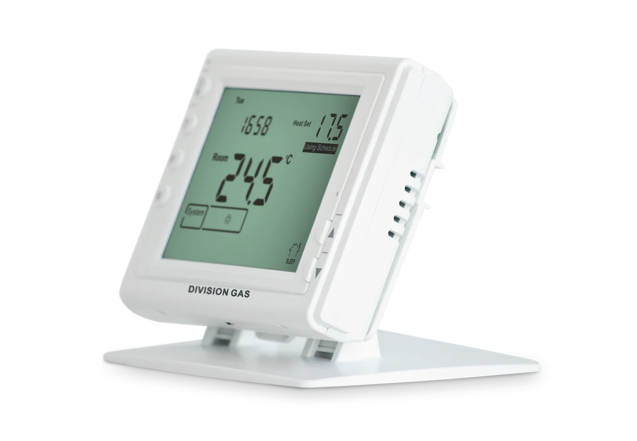 Termostat ambiental programabil dg909rf vedere din dreapta stand