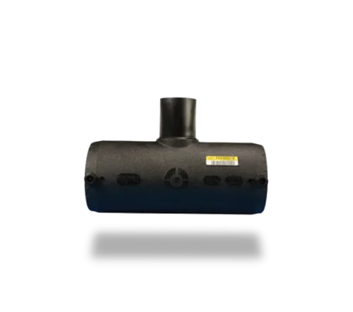HDPE e-tee reduced with front view