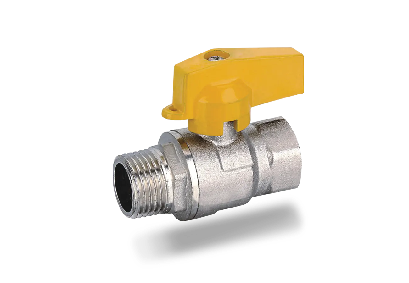 A1006 Robinet pentru gaz metan cu filet interior - exterior