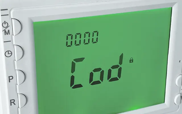 Homplex 909 RF Blocare cu cod PIN