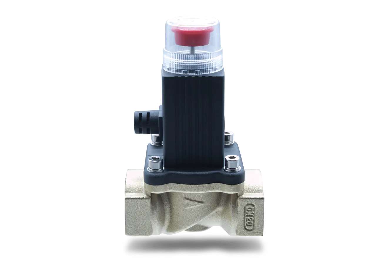 Echipament de protectie gaz metan 9V Deffender SDI, Vedere laterala electrovalva
