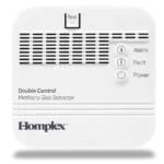 UNIC! Detector de gaz metan cu fir și declanșare dublă 12VDC/230VAC – Homplex HD100 Double Control