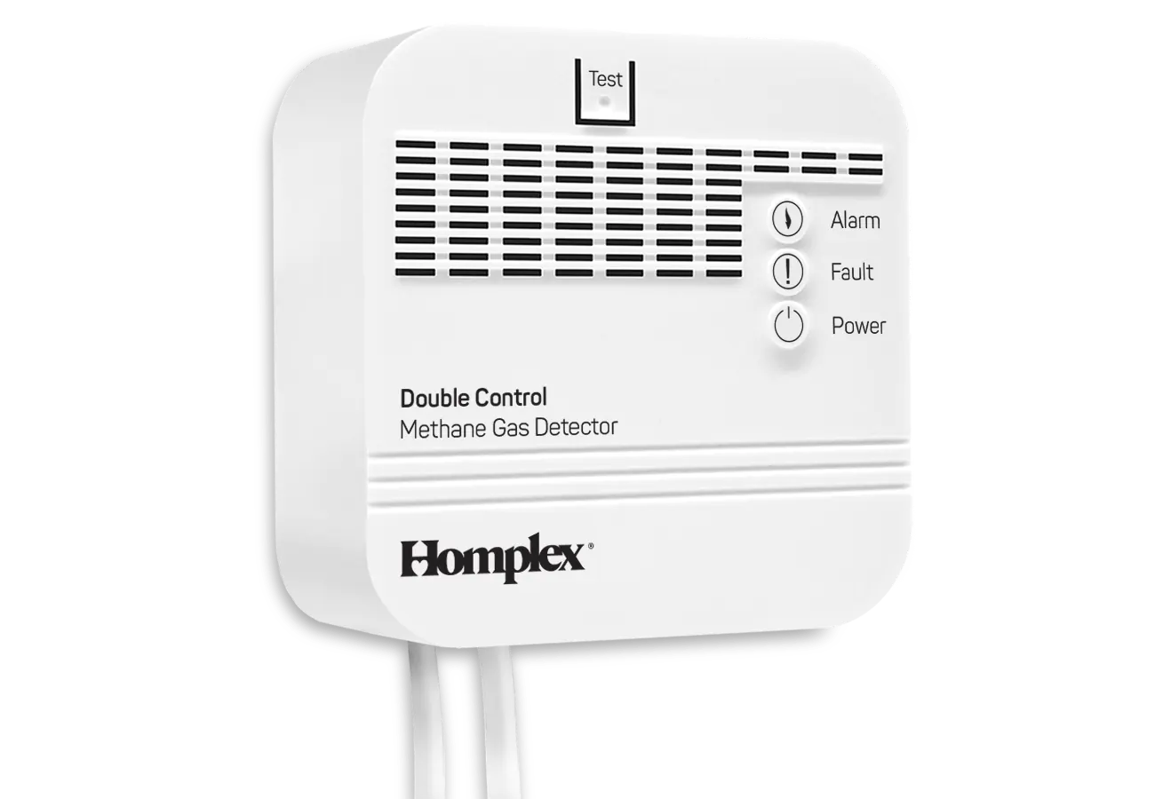Homplex HD100 Double Control wall mounted methane gas detector