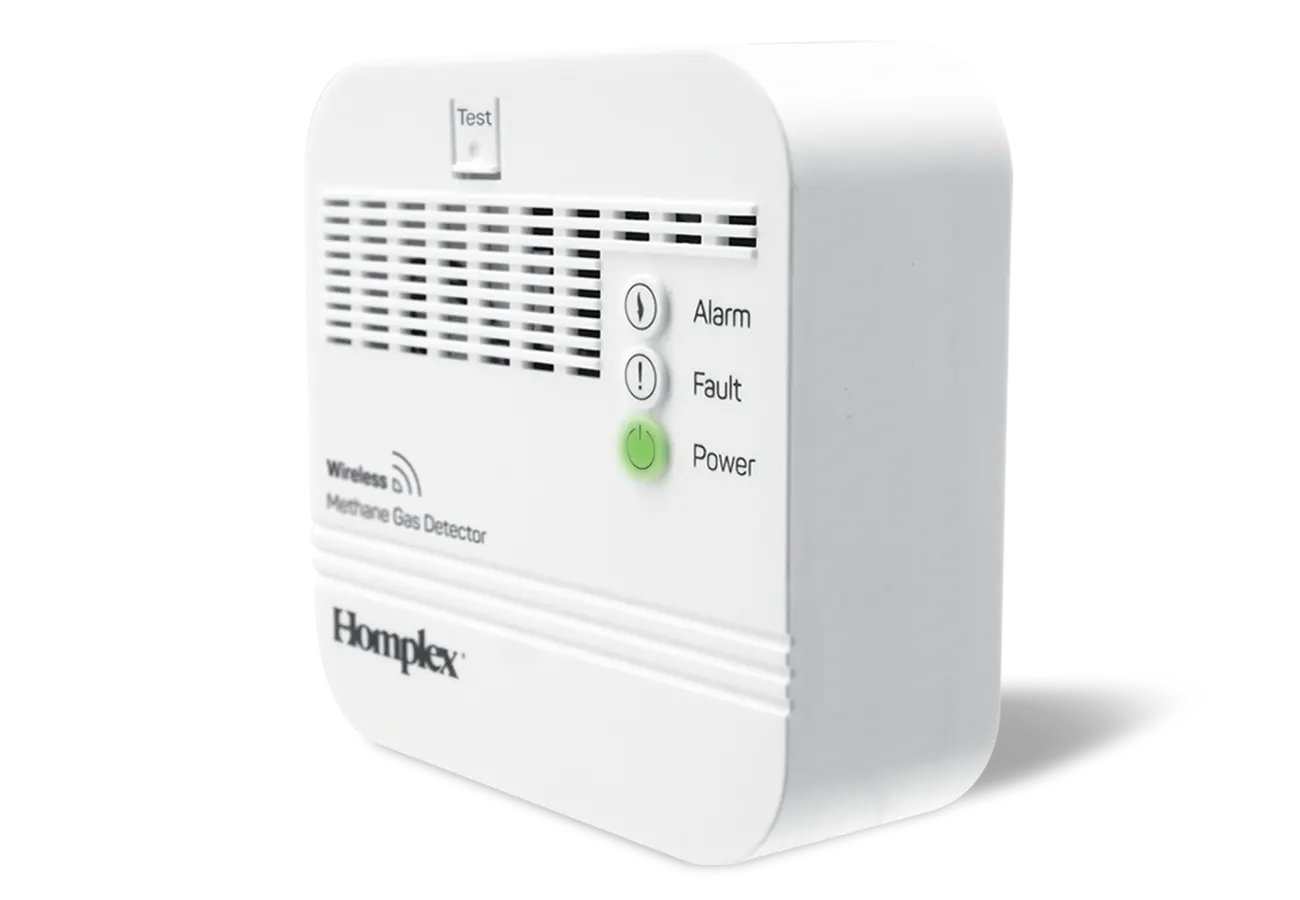 Methane gas detector Homplex HD100 RF right side view