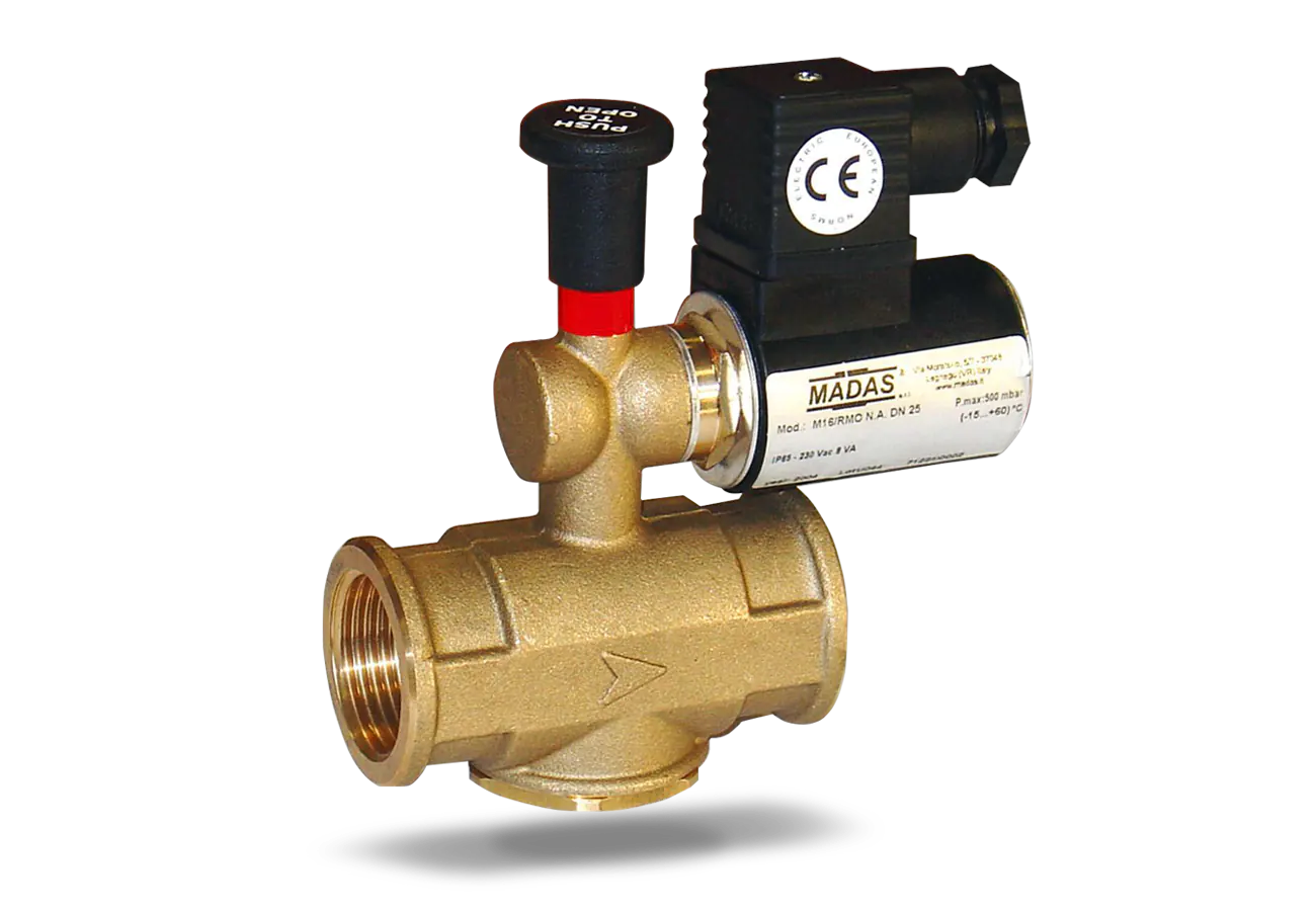 Electrovalva pentru gaz metan DN25 RAO04