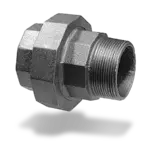 Conical seat union (Interior / Exterior)