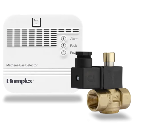 HD300 methane gas protection equipment, detector and solenoid valve
