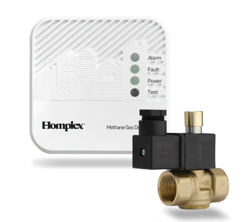 HD300 PRO Echipament de protectie gaz metan cu electrovalva DN20