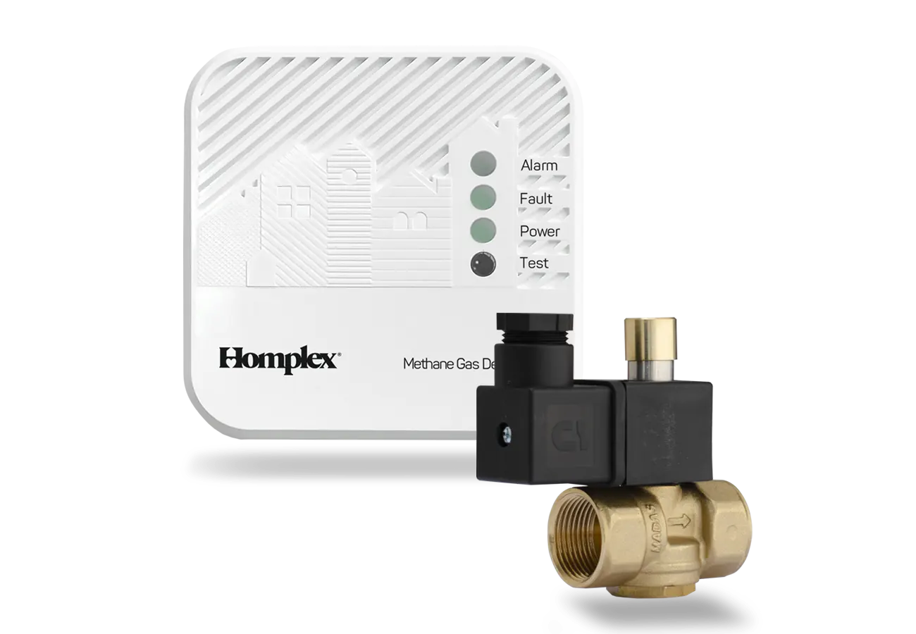 HD300 PRO Echipament de protectie gaz metan cu electrovalva DN20