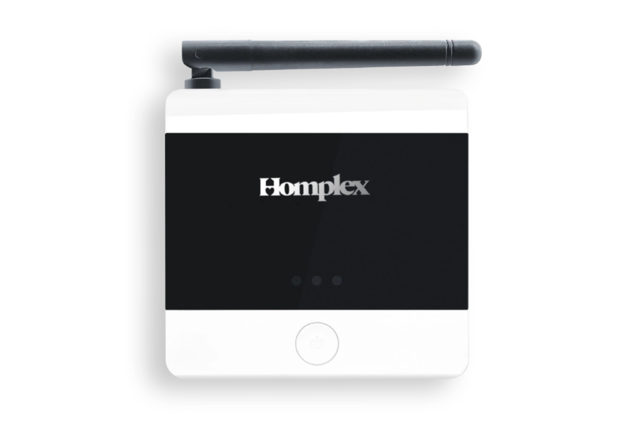 Homplex 19 Wi-Fi Black Receiver front