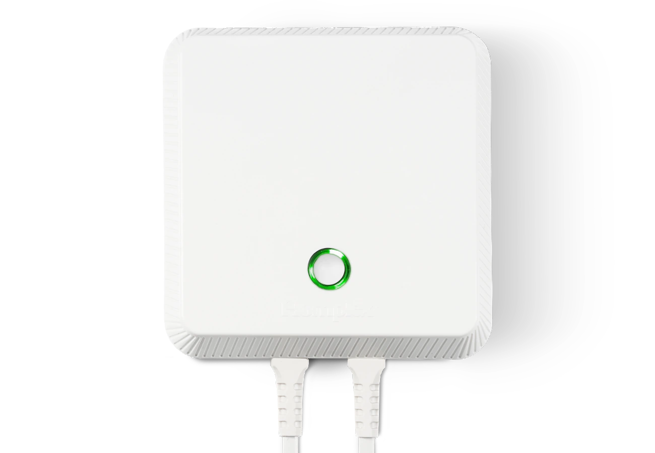 Receptor pentru Homplex NX1 cream white vedere frontala