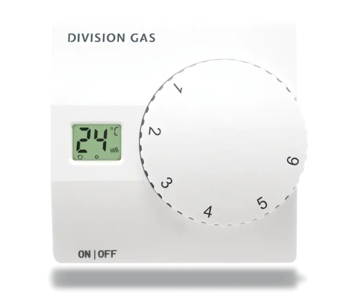 Termostat ambiental neprogramabil DG816 RF frontal