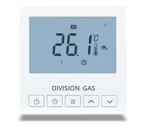 Termostat pentru incalzirea in pardoseala DG920 DF vedere frontala