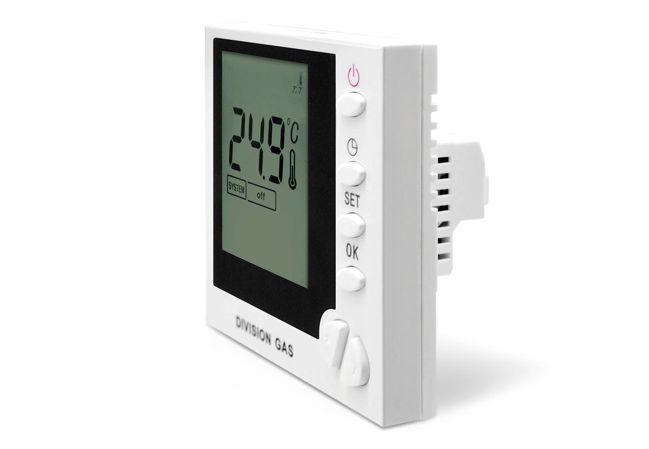 Termostat programabil pentru pardoseala DG803X lateral