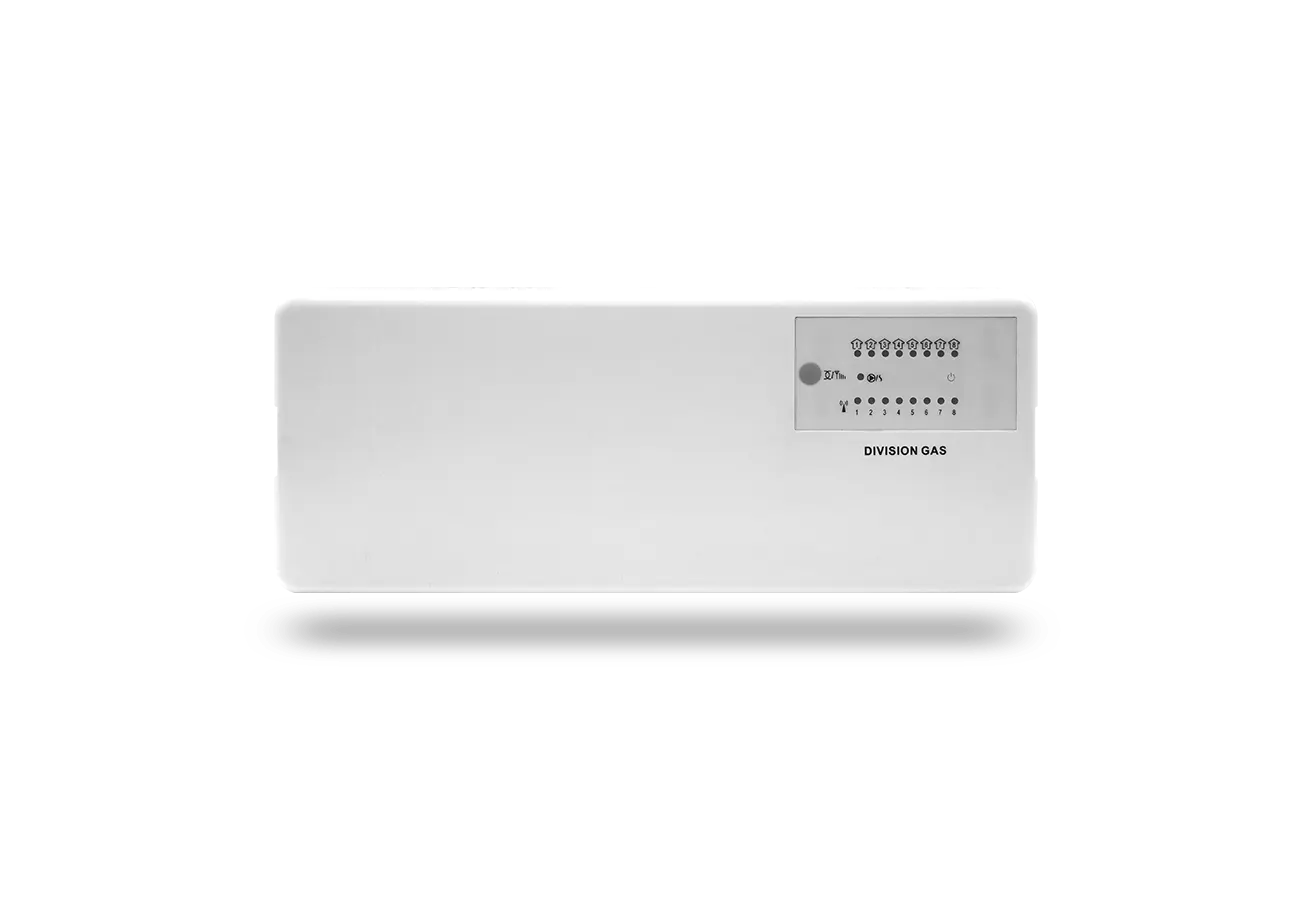 Central control unit for underfloor heating SCU209DE front view