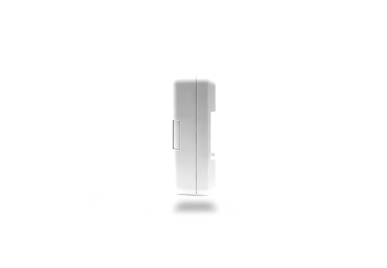 Central control unit for floor heating SCU209DE side view