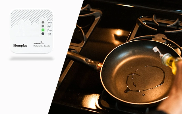HD100 PRO RF Senzor de gaz eficient