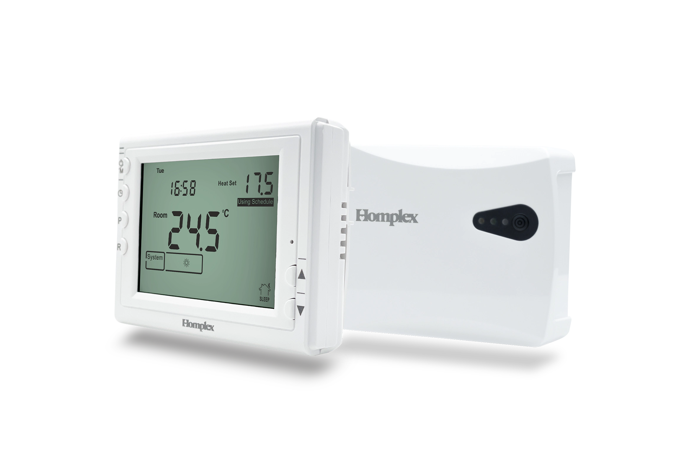Homplex 909 RF termostat cu receptor lateral