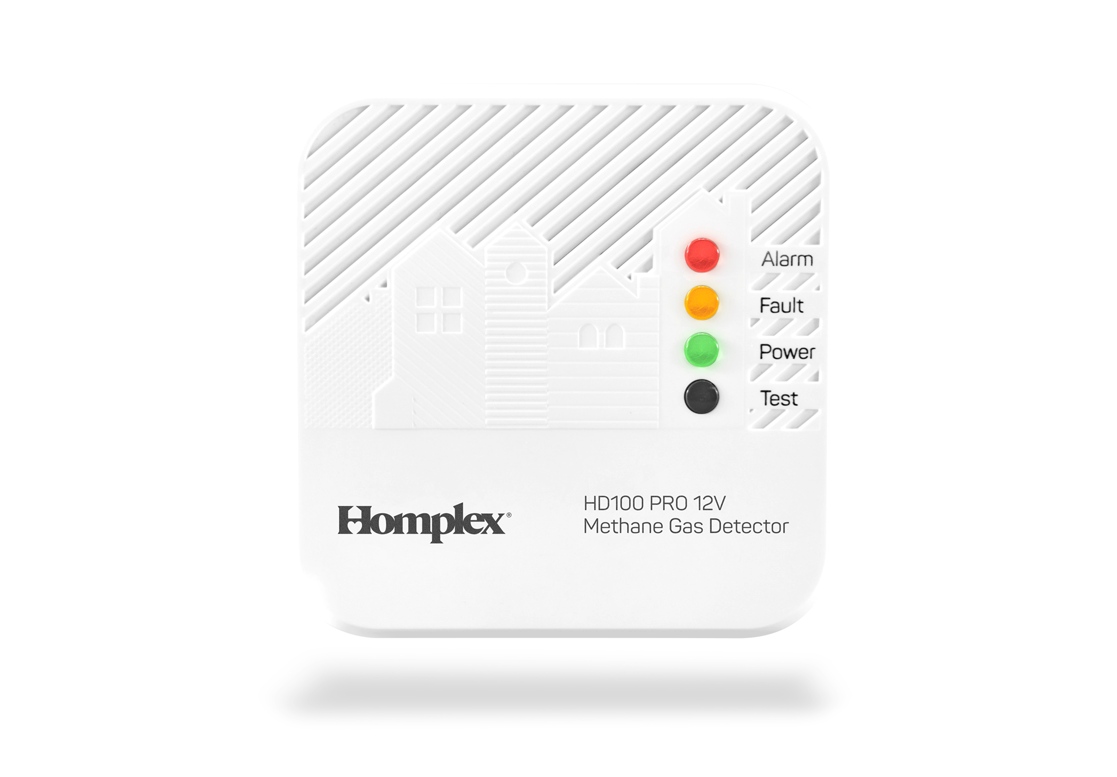 Homplex HD100 PRO 12V Frontal cu alarme active