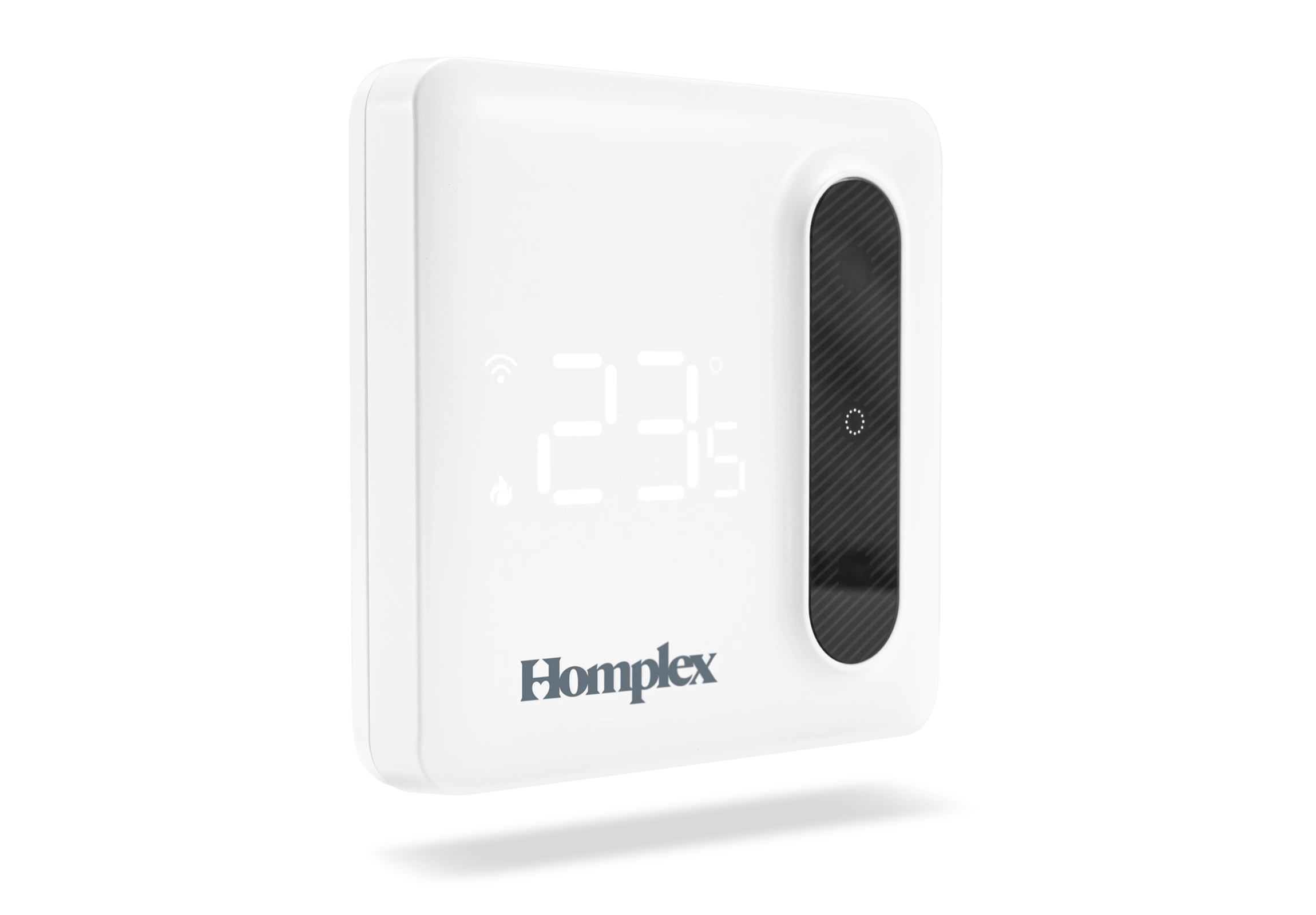 Homplex HT2310 WR termostat ambiental smart lateral stanga