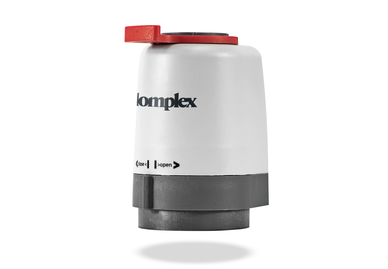 Homplex 66 Actuator electro-termic pentru încălzirea prin pardoseală Lateral Dreapta