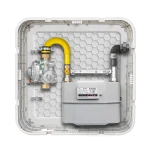 Equipped gas box HFP606025-DSG1
