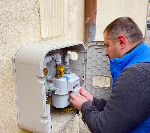 Instalare pe contor AMR2407 Automated Meter Reader (AMR)