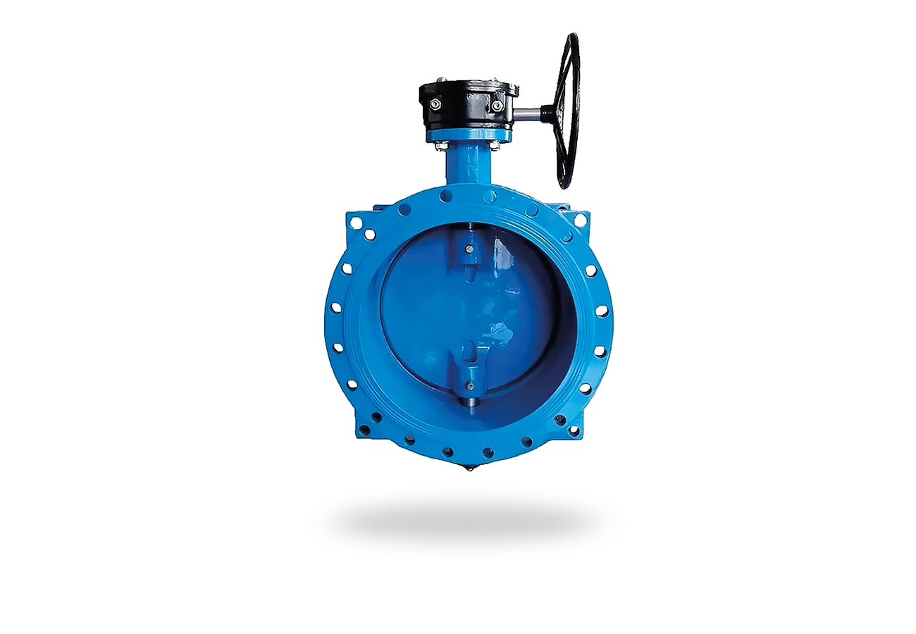 Double exccentric butterfly valve