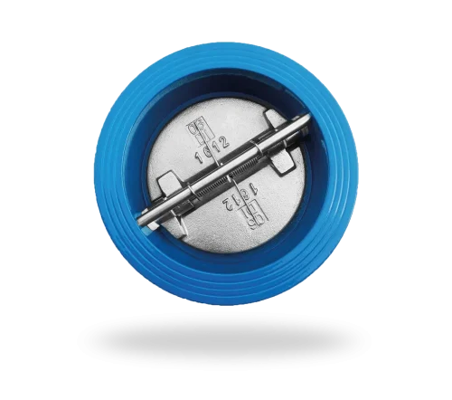 Robinet fonta retinere cu clapa dublu disc